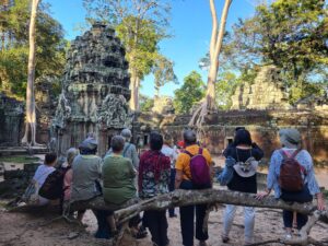 Frauenreise in Kambodscha - Frauentempel Bantey Srei