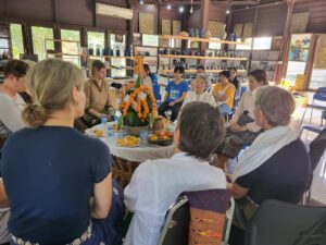 Frauenreise in Laos - Baci-Zeremonie