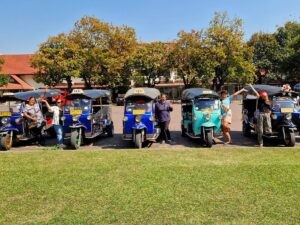 Sicher reisen mit Frauen-Tuktuks in Thailand. Quelle: Simona Mona