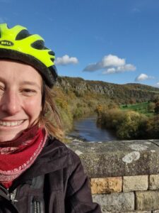 Radreiseleiterin Helene in der Normandie - Selfie von Helene